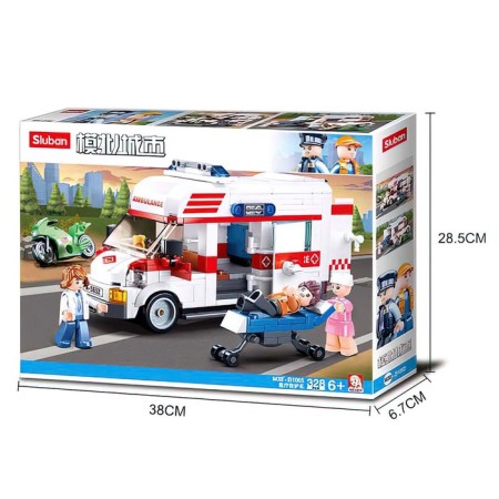Designer city "ambulance", 328 details-4