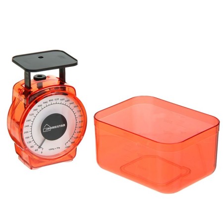 Kitchen Libra Homestar HS-3004M, mechanical, up to 1 kg, bowl 0.5 l, red-2