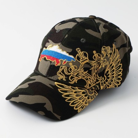 Male cap "Russia", camouflage, rr 56-1