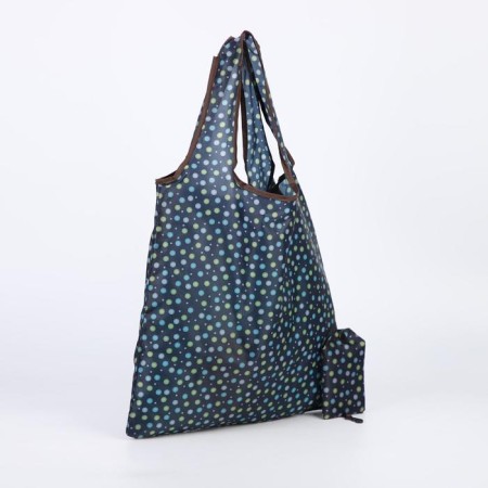 Folding bag without lightning, with carbine, black color