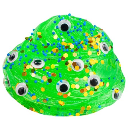 Slime Emoji-Slime, Green, 110 g, Vlad A4-1