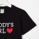 T-shirt Children's KAFTAN "Daddy’s Girl" R.34 (122-128), black