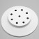 Set for the Pauk-8 lamp White 20x20x4cm