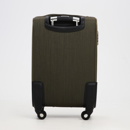 Small suitcase 20 "on lightning, code castle, with extension, khaki color-6