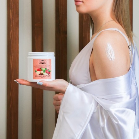 Cream - Body Cream Bath -Bath "Apple -Khice" 500 gr-4