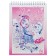 Notepad A5, 80 sheets in the cage on the crest "Style. Anime", cover coated cardboard, hard substrate, mix