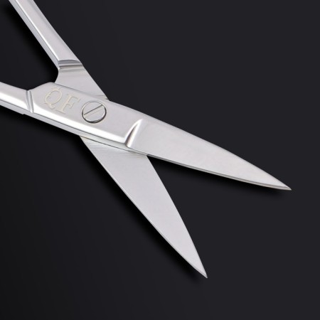 Manicure scissors "Premium", straight, narrow, 9.5 cm, on the blist, silver color-6