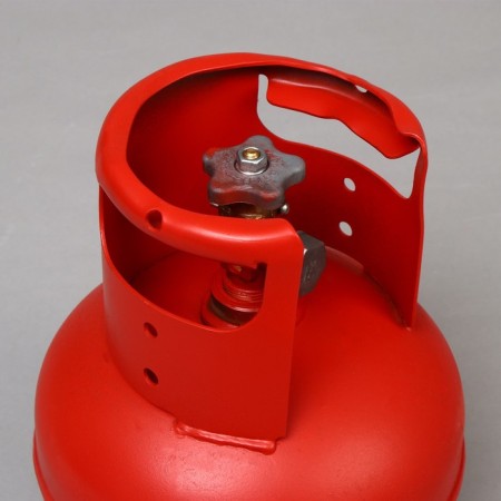 Gas cylinder, 5 l, with a valve, empty, GOST 15860-84-2