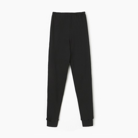 Baby sports trousers, black color, height 158 ​​cm