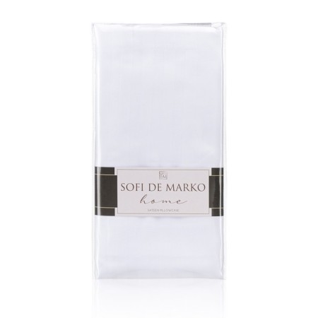 Pillowcase "Morgan", size 70x70 cm, white color-1