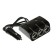 Smuster Rapper, 3 Nests, 2 USB 1 A, 60 W, 12/24 V, backlight, wire 70 cm