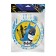 A set of paper plates Batman, yellow, 6 pcs., 18 cm