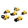 Game set "Construction equipment", in the set of 6 tractors, in the package