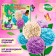 Set for creating a bouquet of pompons "Spring Day"