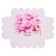 Cookie box, confectionery packaging with PVC lid, “happiness is waiting for you”, 20 x 30 x 8 cm