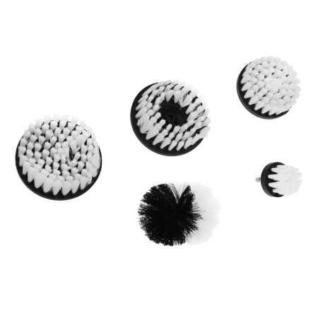 Nozzle for a drill for cleaning the disks of medium stiffness, set of 5 pcs
