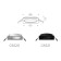 The built -in luminaire building Ambrella Diy System Elements C6521 for nozzles D60 mm, GU5.3, color black sand