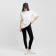 Women's T -shirt MIST OLD SCHOOL Size 44, Milk color