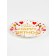 A set of paper utensils "Happy Birthday", 12 pcs., White color
