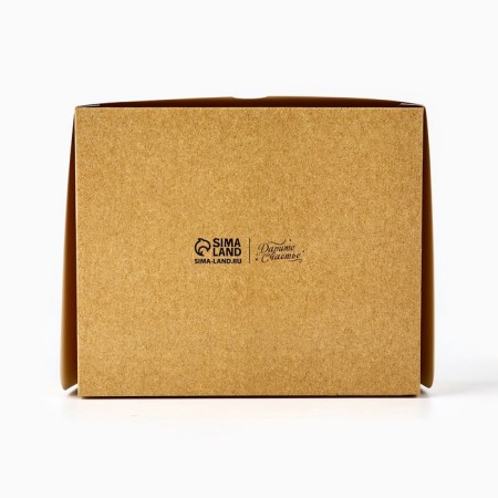 Box for confectionery "from February 23!", 17 × 20 × 6 cm-2