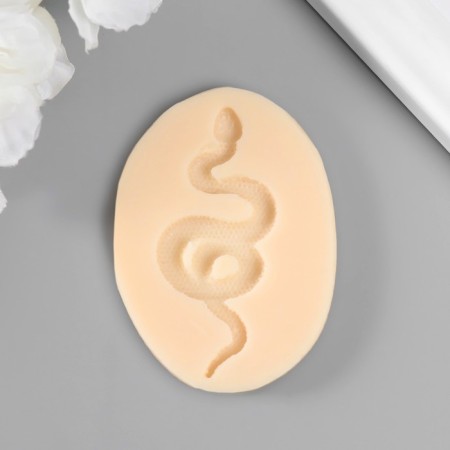 New Year's Mold Silicon "Snake. Scales." 0.3x6x2.5 cm-1