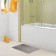 Bathroom mat la vita style, 40 x 60 cm, gray