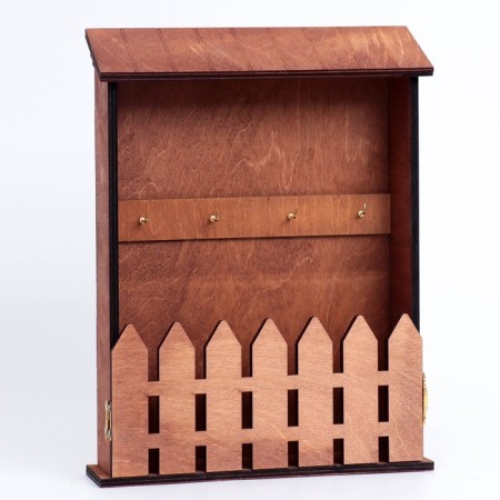The key a wall -mounted “pocket”, a gate, 22.5 x 30 x 5.7 cm.-4