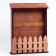 The key a wall -mounted “pocket”, a gate, 22.5 x 30 x 5.7 cm.