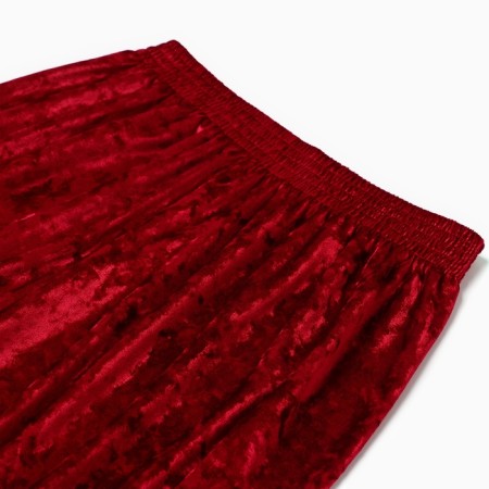 Брюки домашние женские KAFTAN "Бархат", 44-46, бордовый-1