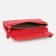 Women's wallet on magnets, red color