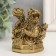 NECKE Polystone for bronze "Dragon with a pearl" 5.6x7.3x8 cm