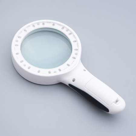 Magnifier 5x, d = 8cm, with backlight, white-1