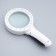Magnifier 5x, d = 8cm, with backlight, white