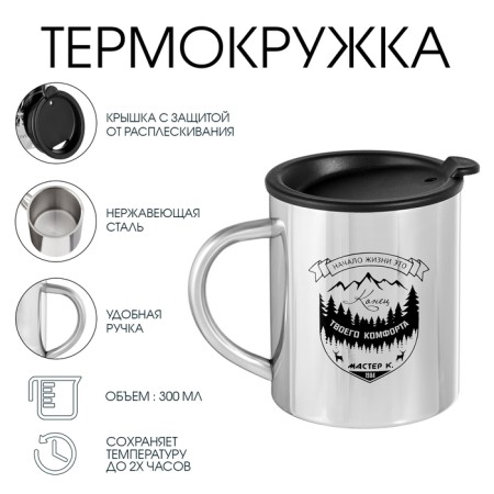 Thermal circle, 300 ml, the path "Master K. Beginning of Life"-1