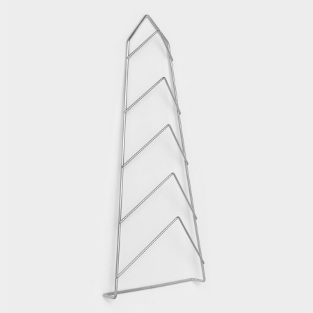 Suspension for lids for 5 items, 39 × 18 × 6 cm, color chromium-1