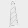 Suspension for lids for 5 items, 39 × 18 × 6 cm, color chromium