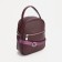 Women's bag with lightning, burgundy color