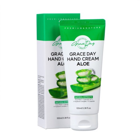 Hand cream Grace Day, soothing, with aloe extract, 100 ml