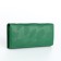 Women's wallet on magnets, green color