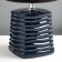 Sinbol table lamp E14 40W blue 14x14x26.5 cm Risalux
