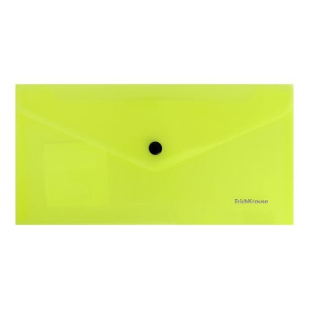 Travel button folder-convert (255x130mm), 180 μm, Erichkrause Glossy Neon, glossy, translucent, mix-1