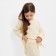 Children's costume (sweatshirt, trousers) minku Milk color, height 134 cm