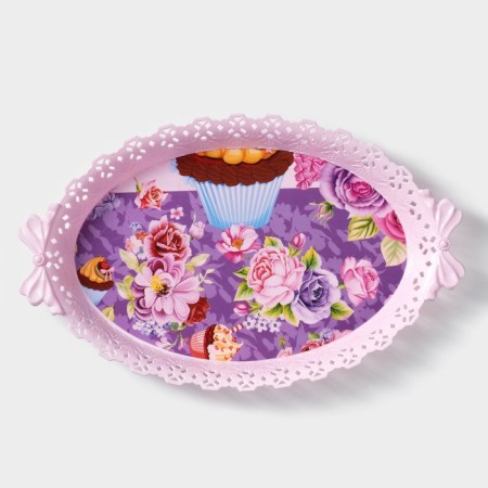 Oval shares "Pastoral", 36 × 22 × 5 cm, color mix-5