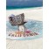 Pareo and beach rug "Surfing in California", D = 150 cm
