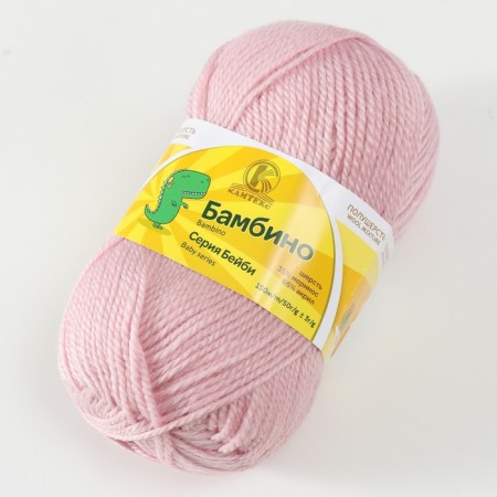 Bambino yarn 35% Merinos wool, 65% acrylic 150m/50g (075 St. Podra)-1