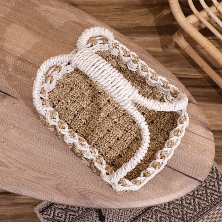 Wicker basket 35x25x30 cm-3