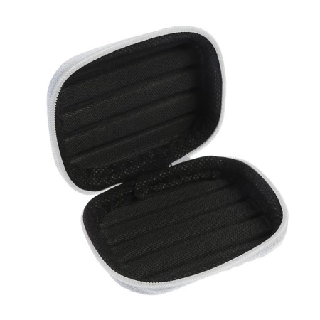 Luazon headphones, rectangular, 8x6x3 cm, top material: fabric, gray-2