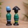 Souvenir "couple" wood (set 2 pcs) 17 cm