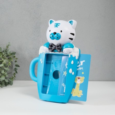 Photo frame plastic 16x11 cm "Tigerok in a cup" Blue 29.5x8x19.5 cm-4