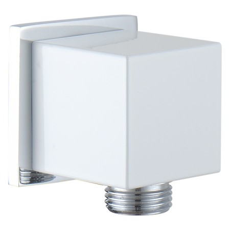 Shower hose connection Lemark LM5883CW, 51.6 x 47 mm, white